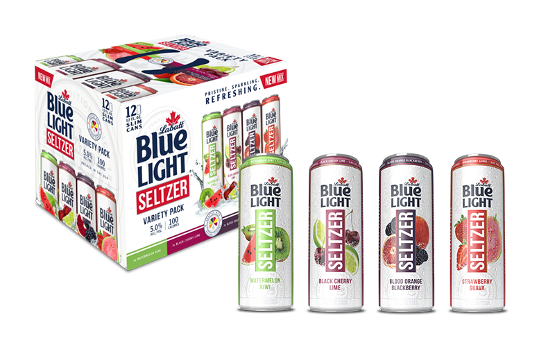 Labatt Blue Light Seltzer Variety Pack
